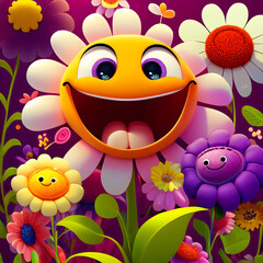 Credible_Flowers_happy_smiling_funny_toddlers