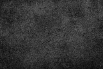 black background. grunge texture. dark wallpaper. blackboard, chalkboard, Solid concrete wall textured backdrop