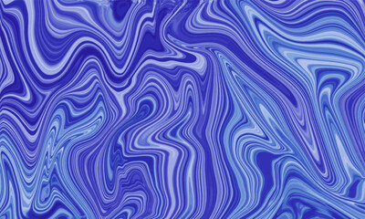 Fototapeta na wymiar Blue liquid Marble abstract vector background. Marbling wallpaper design