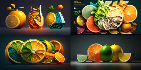 fruits and vegetables genberative ai