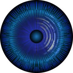 Blue eye cyber circuit future technology