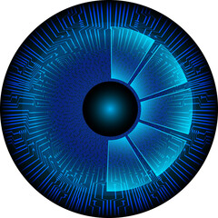 Blue eye cyber circuit future technology