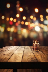 Warm light. Blur light background at shop in mall for business background, blurry abstract bokeh at interior hallway. AI generative
