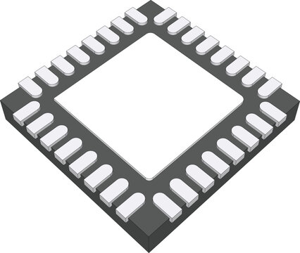 ATmega328 3D Vacter. A single-chip microcontroller created by Atmel in the megaAVR family
