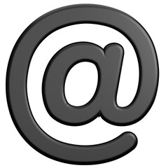 electronic mail email symbol 3d icon