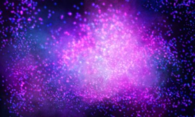abstract purple nebulka background illustration