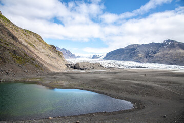 Glacial Majesty: Savoring the Pristine Beauty of Skaftafellsjökull Glacier in Iceland