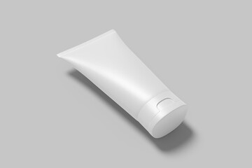 Cosmetic Tube Blank Mockup