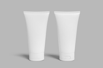 Cosmetic Tube Blank Mockup