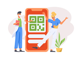 Medical Characters Anti-epidemic Flat Vector Concept Operation Hand Drawn Illustration
