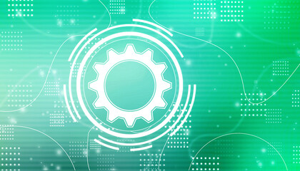 Process management, optimization operation, fix strategy industry, transmission gears wheel, software update status, Cog Gear Wheel on the technology abstract background
