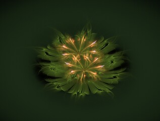 Imaginatory fractal abstract background Image