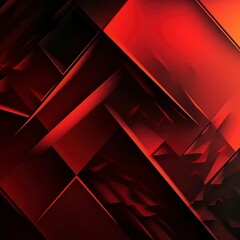 abstract red background with triangles.