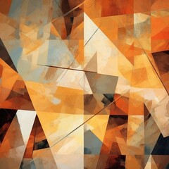 abstract background made of colorful triangles.