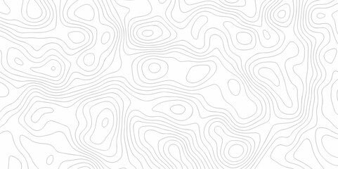 Black and white lines seamless Topographic map patterns, topography line map. Vintage outdoors style. The stylized height of the topographic map contour in lines and contours isolated on transparent.