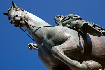 Florence - Piazza della santissima annunziata - Equestrian statue of Ferdinando I