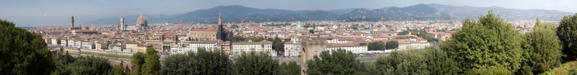 Fototapeta na wymiar Florence - panorama 3632 - 3637 - Italy