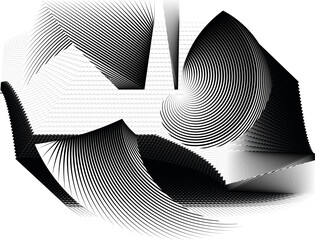 black and white abstract background