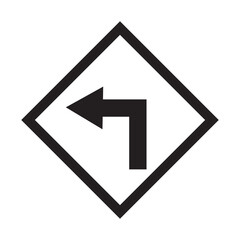 TRAFFIC SIGNS icon design template vector