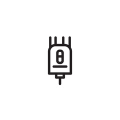 Hair Razor Shaver Outline Icon