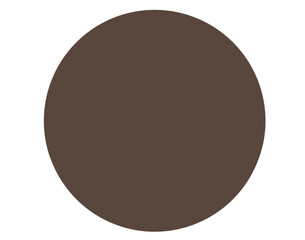 Brown circle