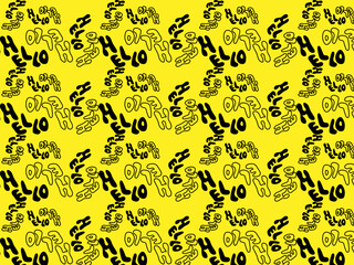 Yellow Hellow Pattern