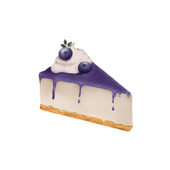 blueberry cake