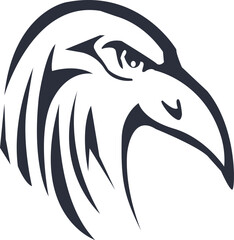 head of an eagle