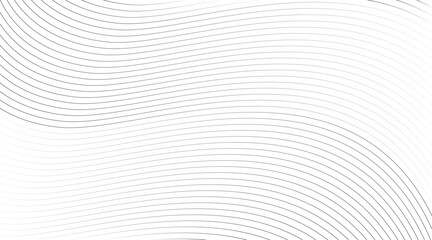 Curvy lines pattern background, vector wallpaper