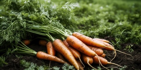 bunch of carrots, generative ai