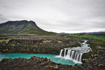 Þjófafoss Wasserfall in Island (Süden) © Hannah Hülsmann