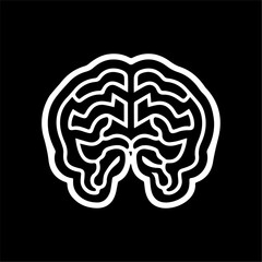 human brain illustration