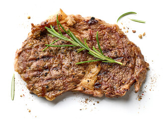 freshly grilled beef entrecote steak