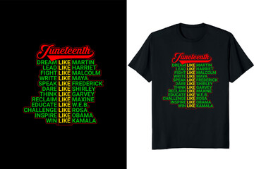 Juneteenth Day T-Shirt Design