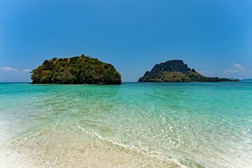 Der Strand von Tub Thale Weak, Region Krabi in Thailand