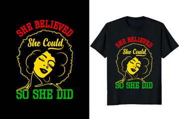 Juneteenth Day T-Shirt Design