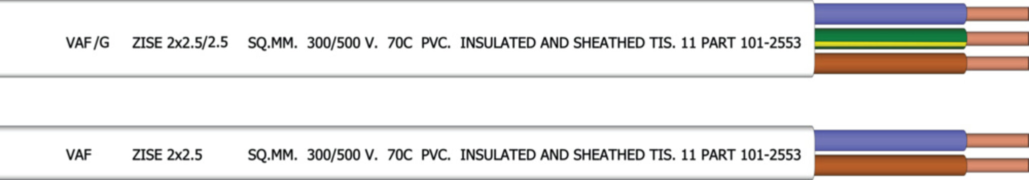VAF Cable and VAFG Cable. electrical conductors in electrical cables due to their low resistance and excellent conductivity. Cable