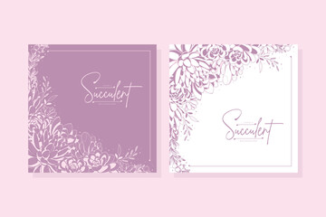 beautiful outline flower illustration background