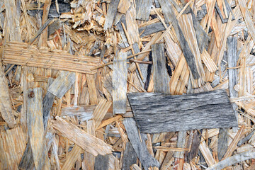 The wooden surface of the USB sheet.