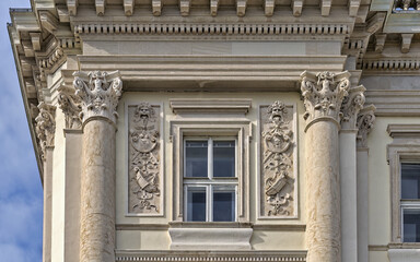 Fototapeta premium facade of a building trieste