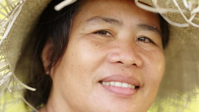 Proud Closeup Portrait of Female Asian, Ethnic Diversity and Empowerment, Asia