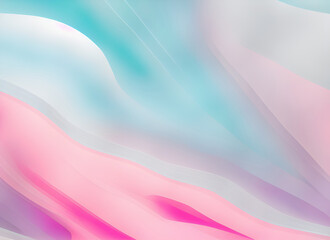 Fototapeta premium Abstract generated background in bright glowing colors.