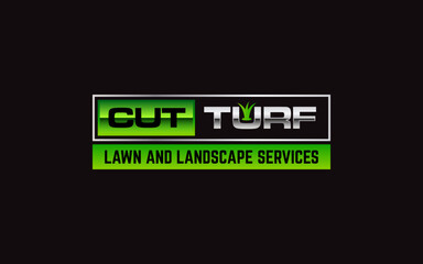 Fototapeta na wymiar Illustration graphic vector of lawn care, landscape services, grass concept logo design template