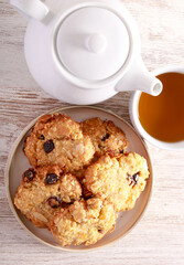 Muesli cookies, with fruit