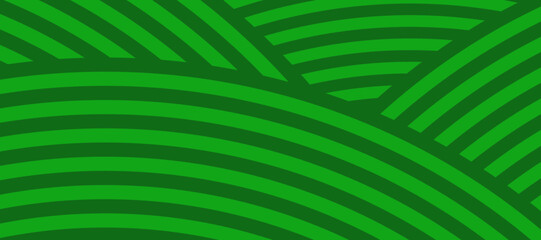 farm green banner, organic abstract background with fields
