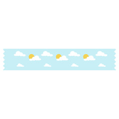 Washi Tape Strip Illustration