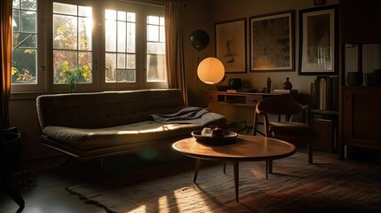The Art of Relaxation: A Generative AI Perspective on Creating a Soothing and Serene Living Room