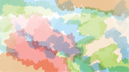 Fototapeta premium Hand drawn colored abstract watercolor background, texture