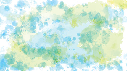 Hand drawn colored abstract watercolor background, texture
