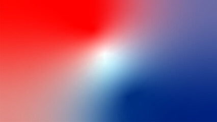 abstract red white blue tricolor flag gradient background	
